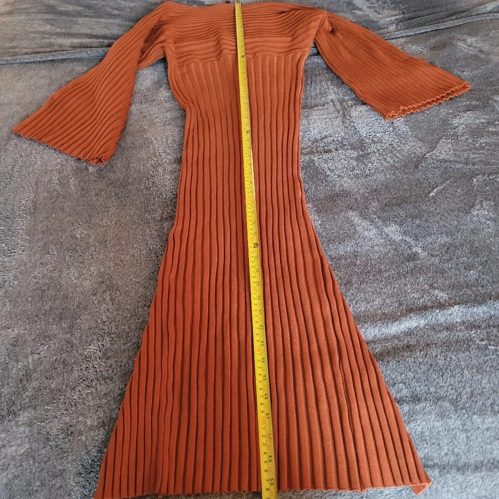 Off the shoulder sweater dress size L